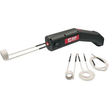 SIP 1200w Handheld Induction Heater Kit - L37.5 x W7.5 x H9.5 cm