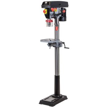 SIP Pro F16 16-Speed 550w Floor Pillar Drill - L46 x W25 x H160 cm