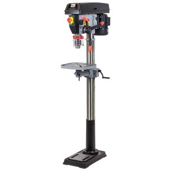 SIP Pro F20 12-Speed 750w Floor Pillar Drill - L46 x W29 x H158 cm