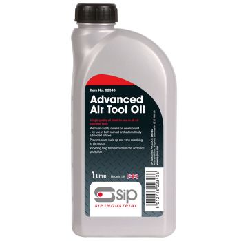 SIP 1ltr Advanced Air Tool Oil - L6.5 x W10 x H25 cm