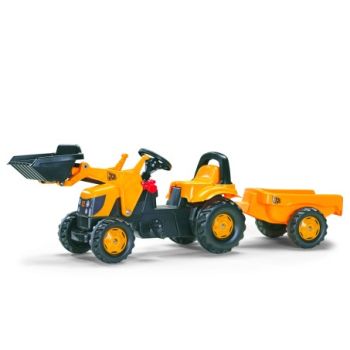 Rolly Kid New Holland Construction Tractor Frontloader and Trailer