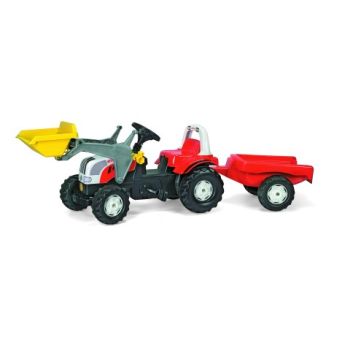 Rolly Kid New Holland Tractor Frontloader and Trailer