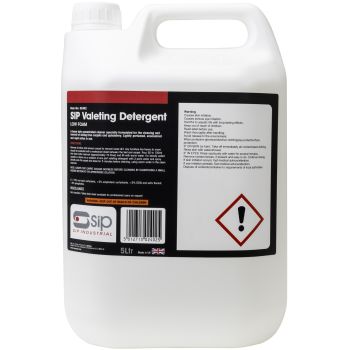 SIP 5ltr Valeting Detergent - L13 x W18 x H28 cm