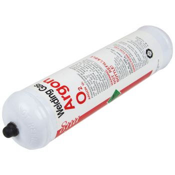 SIP 390g Disposable Argon/CO2 Gas Bottle - L7.5 x W7.5 x H31 cm