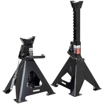SIP 6 Ton Ratchet Jack Stands - L28.5 x W24.5 x H39.5 cm