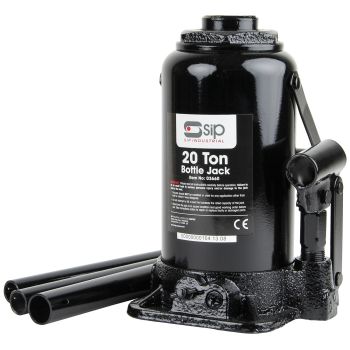 SIP 20 TON Bottle Jack - L16 x W13 x H23 cm