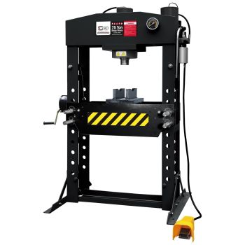 SIP 75 TON Shop Floor Press - L32 x W111 x H210 cm