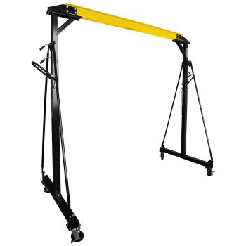 SIP 1 TONNE Mobile Gantry Crane Frame - L253.5 x W120 x H255 cm