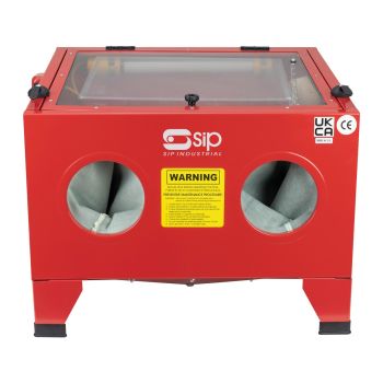 SIP Medium Sandblast Cabinet - L63 x W49 x H49 cm