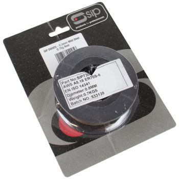 SIP 0.7kg x 0.8mm Mild Steel Welding Wire Pack - L13 x W5 x H10.5 cm