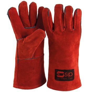 SIP Deluxe Leather Welding Gauntlets - L4 x W25 x H44 cm
