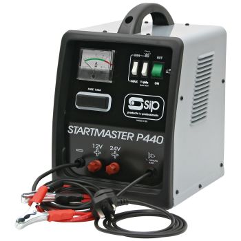 SIP STARTMASTER P440 Battery Starter Charger - L31.5 x W30 x H40 cm