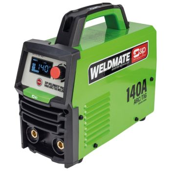 SIP WELDMATE PRO 140A ARC/TIG Inverter Welder - L27 x W12 x H23.5 cm