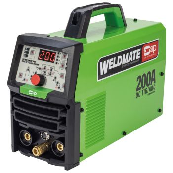 SIP WELDMATE PRO 200A DC TIG/ARC Inverter Welder - L37 x W14.5 x H27 cm