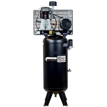 SIP VN5.5/150-TB 150ltr Vertical Belt Drive Compressor - L86 x W85 x H200 cm