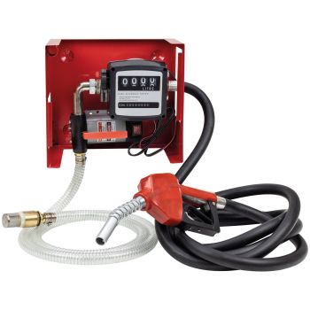 SIP 12v Diesel Transfer Pump with Fuel Meter - L24.5 x W34 x H30 cm