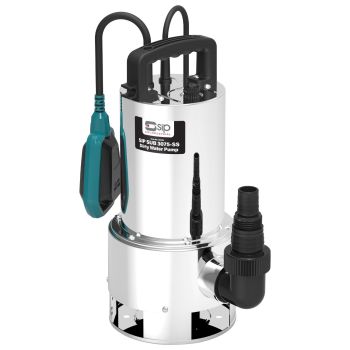 SIP SUB 3075-SS Heavy-Duty Dirty Water Pump - L18 x W25 x H36 cm