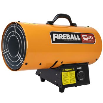 SIP FIREBALL DV85 110v/230v Dual Voltage Propane Space Heater - L50 x W21.5 x H37 cm