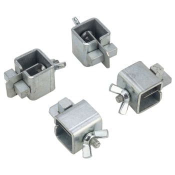 SIP 4pc Flush Butt Welding Clamps - L2.4 x W2.6 x H4.5 cm