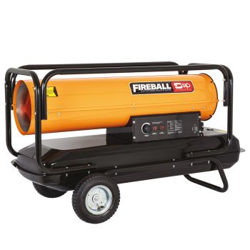 SIP FIREBALL XD175 Diesel/Paraffin Space Heater - L115 x W53 x H66 cm