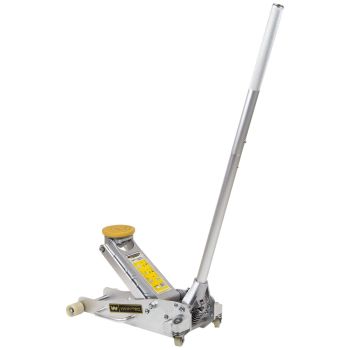 WINNTEC 1.35 Ton Aluminium Racing Trolley Jack - L58 x W28 x H19 cm