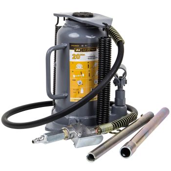 WINNTEC 20 TON Air Bottle Jack - L32 x W24.5 x H30 cm