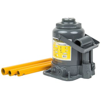 WINNTEC 20 TON Low-Profile Bottle Jack - L17 x W18 x H20.5 cm