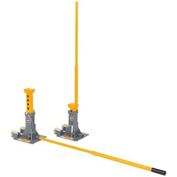 WINNTEC 12 TON Trolley Jack Stands - L54 x W92.5 x H35 cm