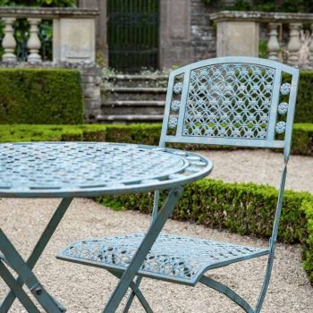 Marlborough Bistro Set - 3pc - L60 x W60 x H70 cm - Vintage Green
