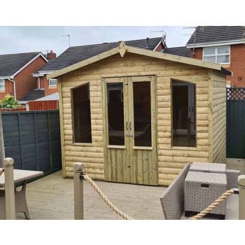 8 X 6 CHATSWORTH SUMMERHOUSE - L243.8 x W182.9 x H243.8 cm
