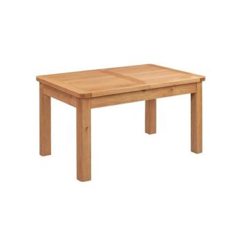 Bologna Butterfly Extension Table (Extends to 200cm) - L90 x W140 x H76 cm - Oak