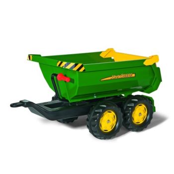 Giant Half-Pipe John Deere Twin Axle Trailer 