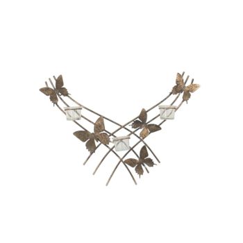 Candle Holder - Metal - L8 x W39 x H55 cm