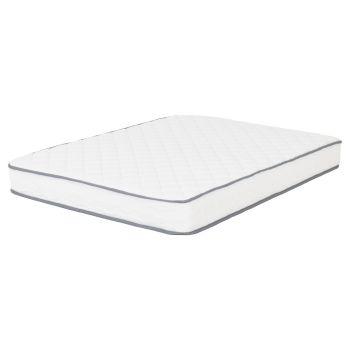 Yasmin 5 Feet Roll-Up Mattress 20cm (Pocket Spring) - L200 x W20 x H150 cm - White