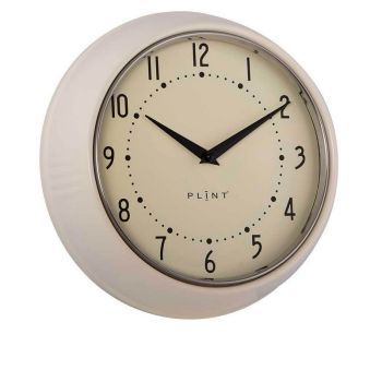 Clocks - Metal/Glass - L23 x W7 x H23 cm - Cream