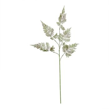 The Natural Garden Collection Large Bracken Artificial Fern Spray (Single Stem) - Plastic - L39 x W50 x H111 cm - Green