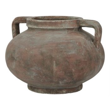 Siena Large Pelike Pot - Ceramic - L38 x W38 x H27 cm - Brown