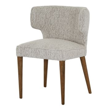 Avia Mist Indoor Dining Chair - Wood - L56 x W61 x H81 cm - Grey