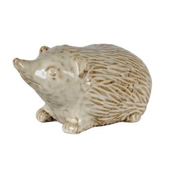 Alora Small Hedgehog - Ceramic - L10 x W5 x H4 cm - White