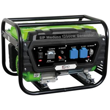 SIP MEDUSA T2500W Petrol Generator - L55 x W41.5 x H44 cm
