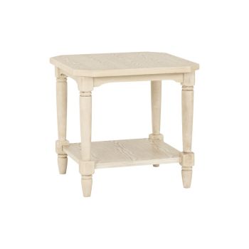 Chantilly Indoor Side Table - L56 x W56 x H54 cm - Antique White