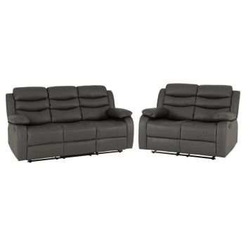 Roma 3 + 2 Seater Suite/Sofa - Grey