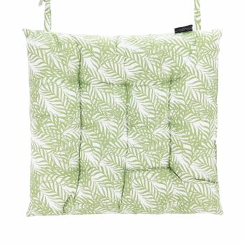 Square Seat Pad - L40 x W40 x H6 cm - Fern