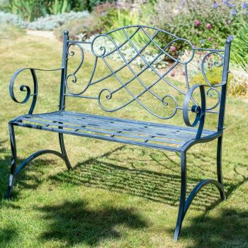 Heritage Bench - L60 x W105 x H94 cm - Grey