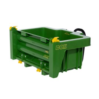 Rear Storage Box for Tractors - L44 x W31 x H21 cm - John Deere Green