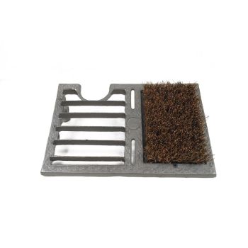 34cm Boot Brush - Cast Iron - L10 x W22 x H34 cm