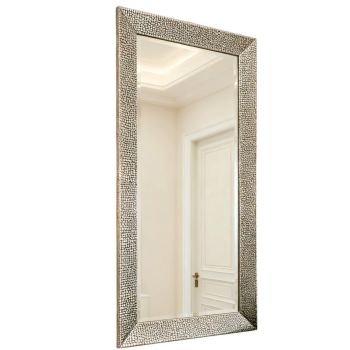 141cm Wall Mirror - L4 x W80 x H141 cm - Silver