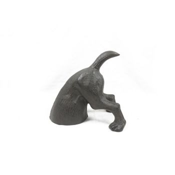 20cm Digging Dog Figurine - Cast Iron - L13 x W14 x H20 cm