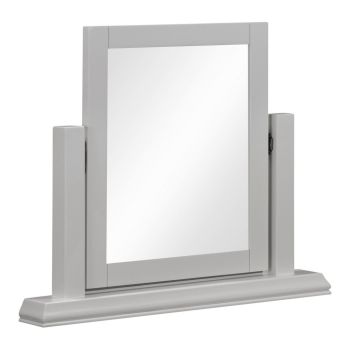 Bordeaux Dressing Table Mirror - L8 x W50 x H60 cm - Pebble Grey