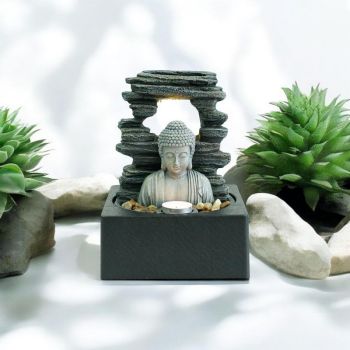 Table-Top Fountain - L18 x W18 x H24 cm